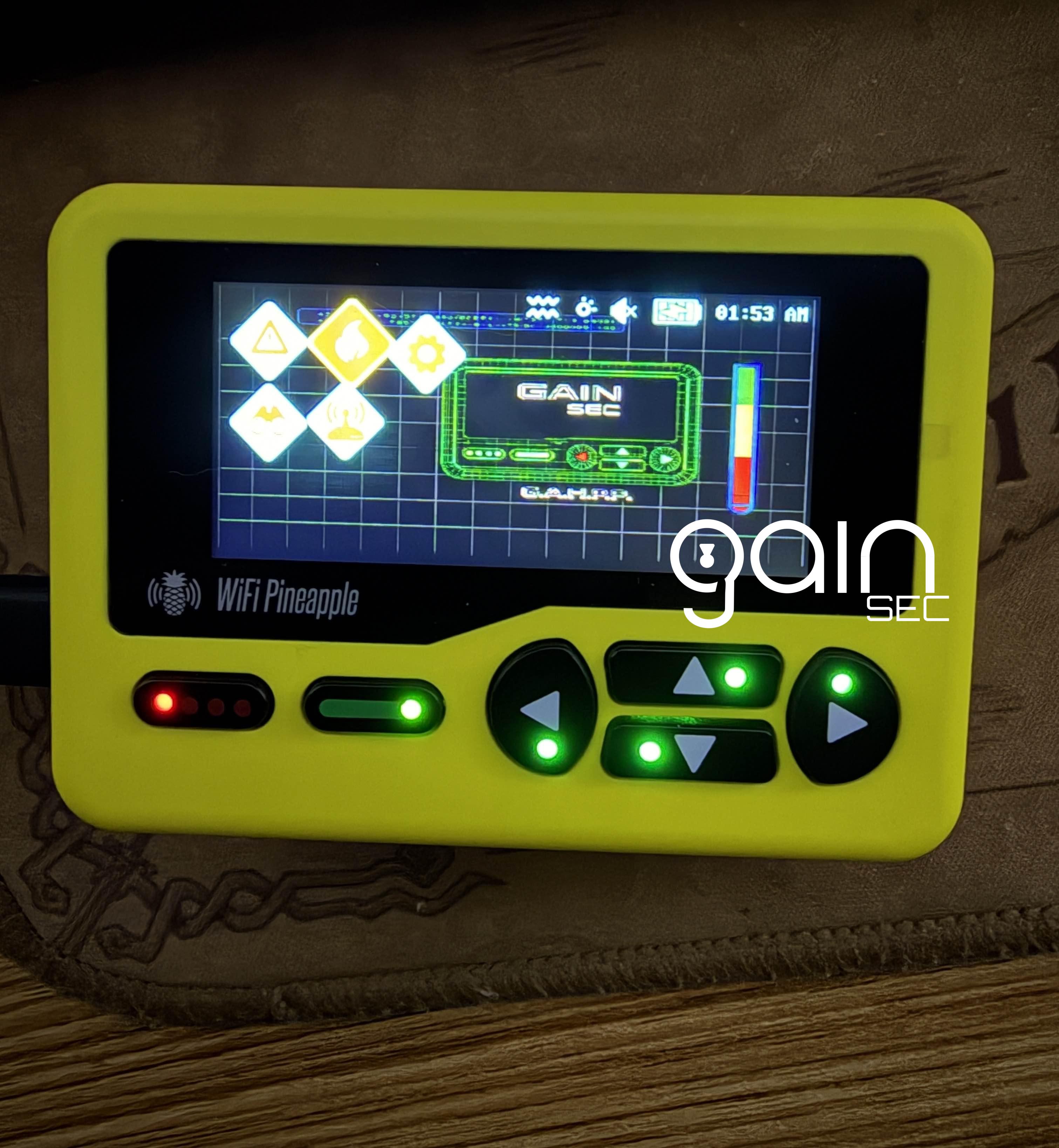 WiFi Pineapple Pager with Custom Theme